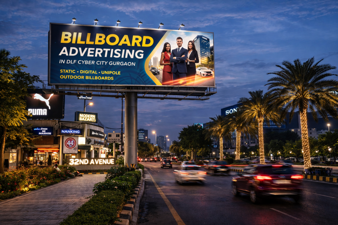 Billboard Advertising in 32nd Avenue Gurgaon
