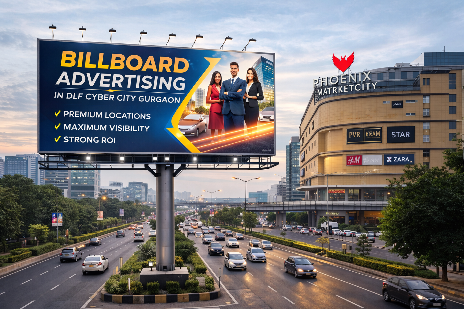 Billboard Advertising Phoenix Marketcity in Bengaluru