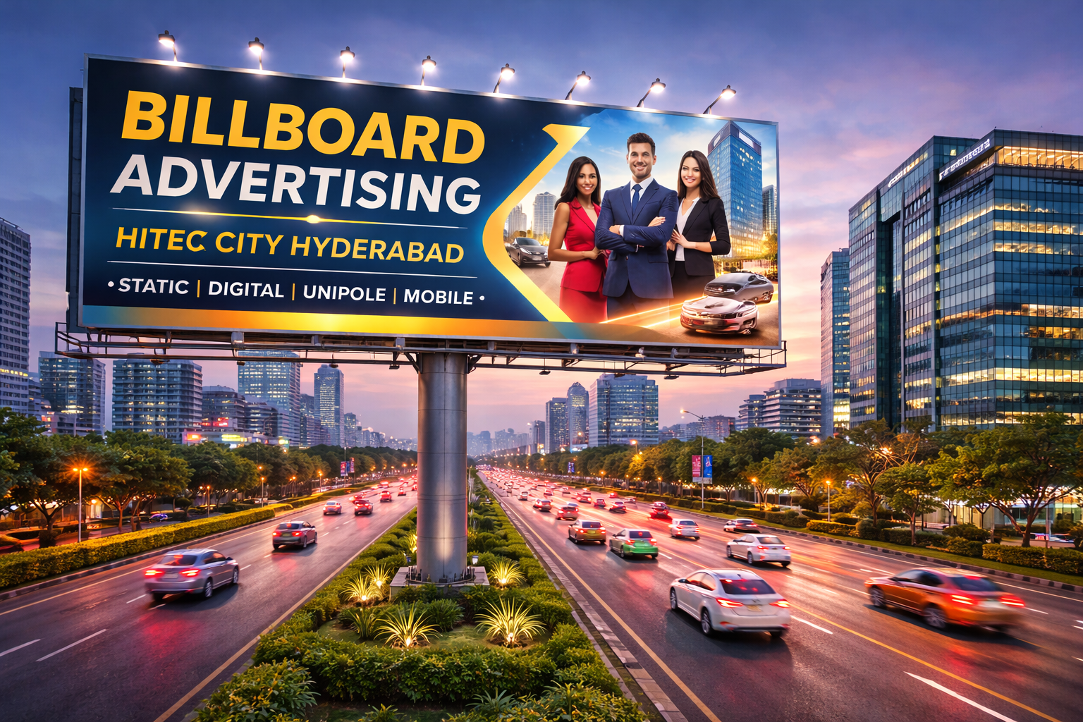 Billboard Advertising HITEC City in Hyderabad