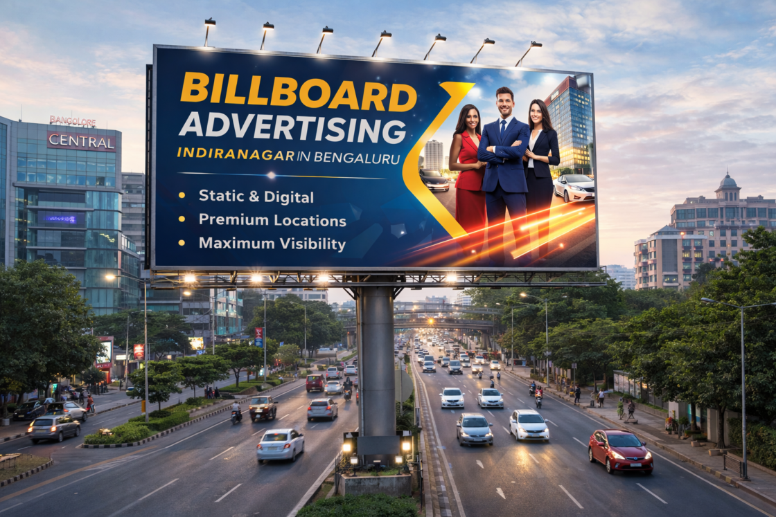 Billboard Advertising Indiranagar in Bengaluru